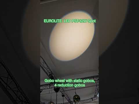 EUROLITE LED PST-12W 6000K Projecteur