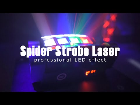 Light4Me SPIDER STROBO LASER LED-Effet lumineux
