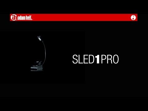 Adam Hall Stands SLED 1 PRO - Éclairage LED pour pupitre