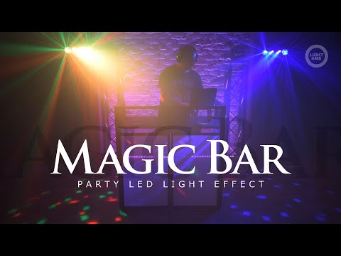 Light4Me Magic Bar effet boule disco + support