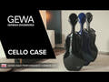 GEWA Violoncelle case High Performance Carbon 2.7 - Grey (4/4)