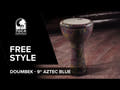 Toca Doumbek Freestyle - bleu aztèque (SFMTDK-9AB)