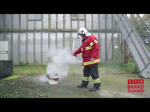 112 extincteur 400 ml, avec housse en néoprène