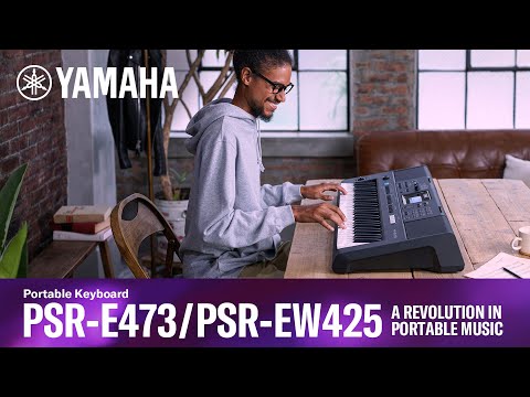 Yamaha PSR-E473 Clavier (Noir)