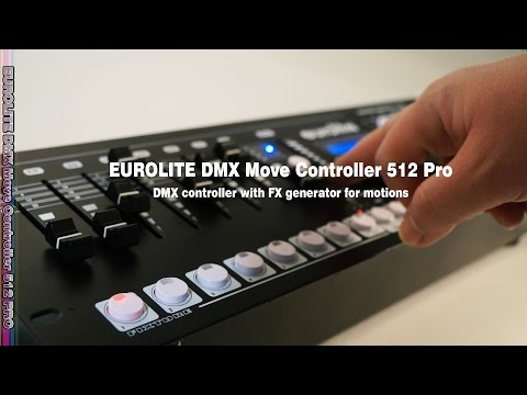 EUROLITE Contrôleur DMX Move 512 PRO