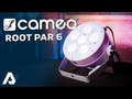 Cameo ROOT® PAR 6 SET 1 - Set incluant 4 x CLROOTPAR6 incl. télécommande IR (CLPFLAT1REMOTE)