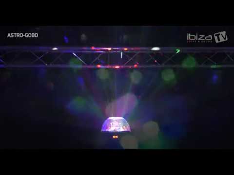Ibiza Astro Gobo Effet m. DMX