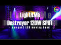 Light4Me Destroyer 120 W Spot Tâtes Mobiles LED
