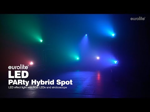 Projecteur hybride EUROLITE LED PARty