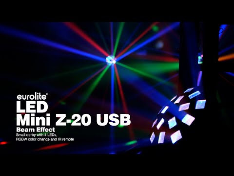 EUROLITE LED Mini Z-20 USB Faisceau Effect
