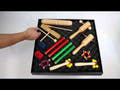 Percussion pour enfants avec 12 pièces