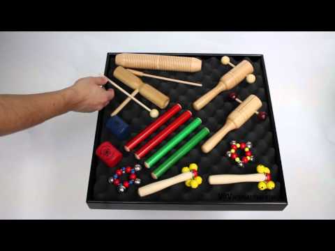 Percussion pour enfants avec 12 pièces