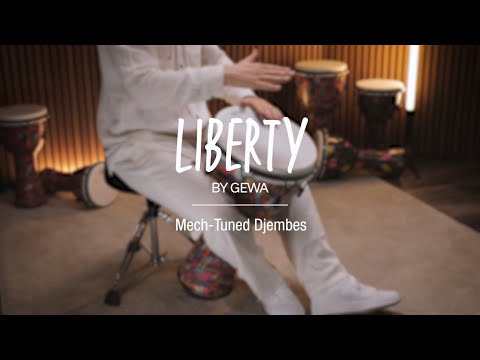 GEWA Djembés Liberty Series à accordage mécanique - 8" Batik
