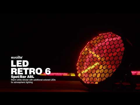 EUROLITE LED RETRO 6 projecteurs ABL