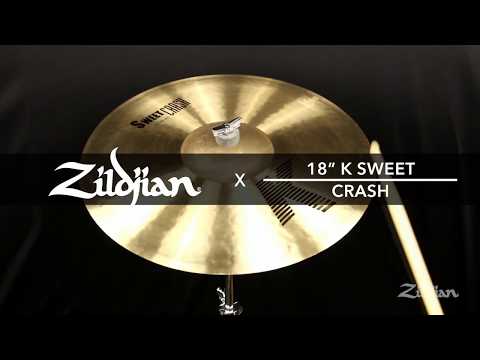 Zildjian 18" K Sweet Cymbale crash