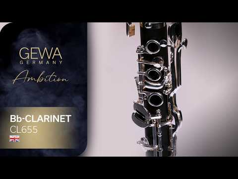 GEWA Ambition CL655 clarinette en Sib, système allemand