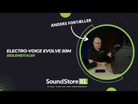 EV Evolve 50M - Système de haut-parleur colonne portable avec mixeur 8 canaux