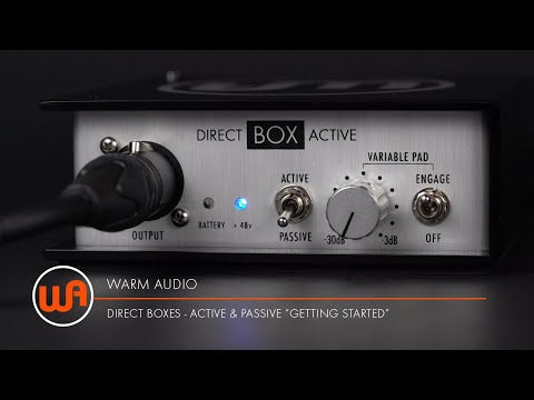 Warm Audio WA-DI-P2 Boîtier DI stéréo passif