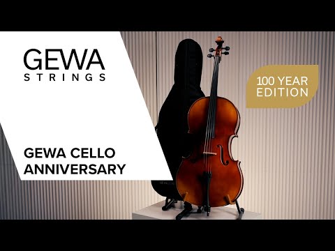 GEWA Anniversary violoncelle 1/2, réglé avec archet, housse et colophane