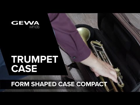 GEWA Étui moulé case pour trompettes Compact - extérieur Black