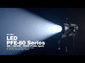 EUROLITE LED PFE-60 WW/CW Projecteur de profil 9-25°