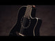 Ovation E-Acoustic Guitar Standard Balladeer Deep Contour Cutaway 12-string - Black (2751AX-5-G)