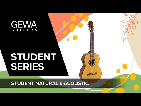 GEWA Guitares classiques Student Natural - taille 7/8 natural