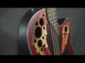 Ovation E-Acoustic Guitares Celebrity Elite Mid Cutaway - Ruby Red (CE44-RR-G)