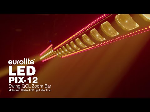 EUROLITE LED PIX-12 SWING QCL barre Zoom