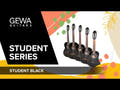 GEWA Guitare classique Student noire - taille 3/4 noire