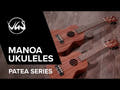 GEWA ukulélé soprano Manoa P-SO - Soprano (Sapelli mat)