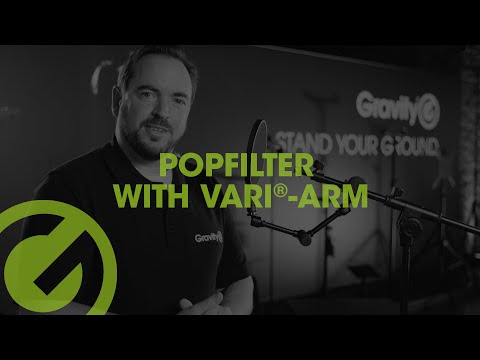 Gravity MA POP 1 - Filtre anti-pop avec VARI®-ARM