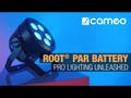 Cameo ROOT® PAR BATTERY - Projecteur PAR LED RGBW sur batterie 5 × 4 W