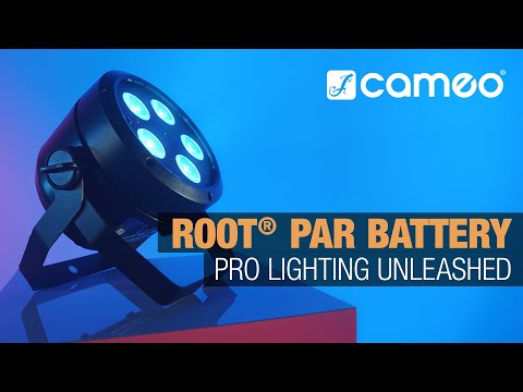 Cameo ROOT® PAR BATTERY - Projecteur PAR LED RGBW sur batterie 5 × 4 W