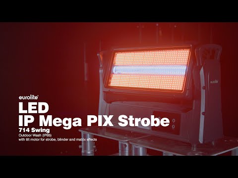 EUROLITE LED IP Mega PIX Stroboscope 714 SWING