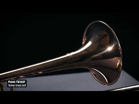 GEWA Vision TB342F trombone ténor Bb/F, pavillon en laiton jaune