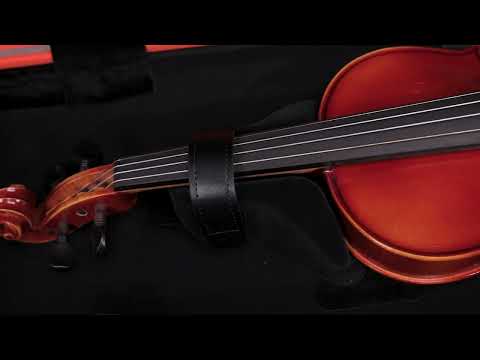 PURE GEWA Étui de violon Polycarbonate FUN - 4/4 - 1/2 (White / Blacj)