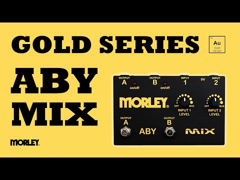 Morley ABY-MIX-G Gold Series mixeur et combinator