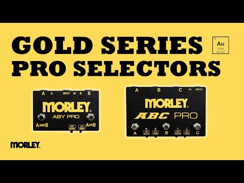 Morley ABC Pro Gold Series sélecteur d'amplificateur