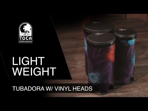 Toca Tubadora Freestyle II - 10" x 24" Woodstock Purple (TSSTB-10WP-SLT)