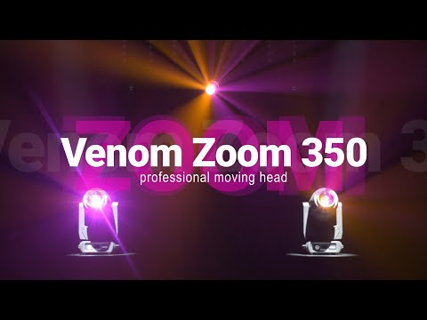 LIGHT4ME VENOM ZOOM 350 moving head LED à faisceau spotwash