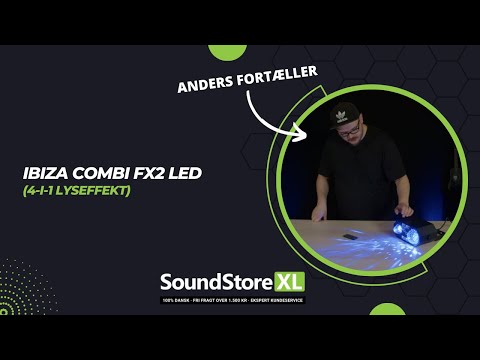 Ibiza Combi FX2 LED Effet de Lumière
