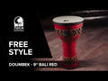 Toca Doumbek Freestyle - Rouge Bali (SFDK-9RP)