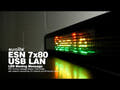 EUROLITE ESN 7x80 USB LAN Message défilant LED