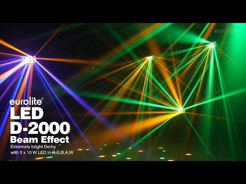 EUROLITE LED D-2000 Faisceau Effect