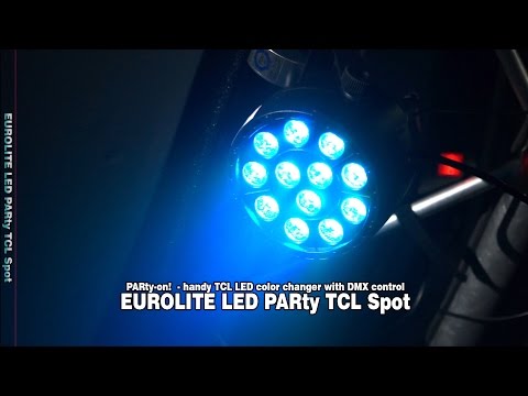 EUROLITE LED PARty TCL Projecteur
