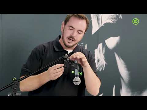 Gravity MS QT 1 B - Adaptateur de microphone avec fonction d’inclinaison rapide