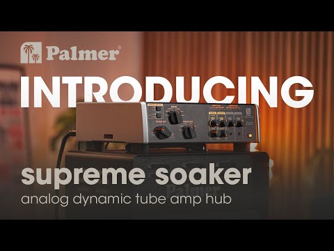 Palmer SUPREME SOAKER - Hub analogique dynamique pour amplificateur à lampes