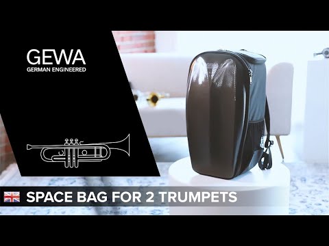 GEWA Gig Bag for Trumpets Space Bag - Titanium