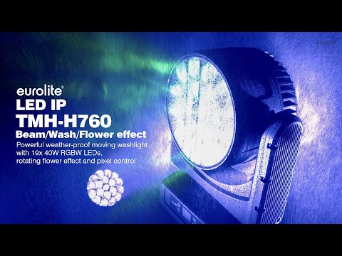 EUROLITE LED IP TMH-H760 Faisceau/Wash/Flower Effect